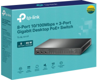TP-LINK SL1311P 8xFE PoE+ 2xGE 1xSFP TL-SL1311P - 1137567 - zdjęcie 3